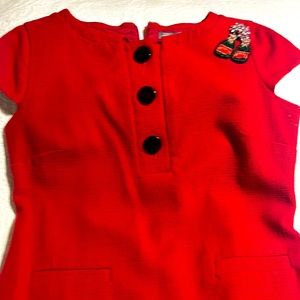 Ann Taylor Wool Cap sleeve Dress